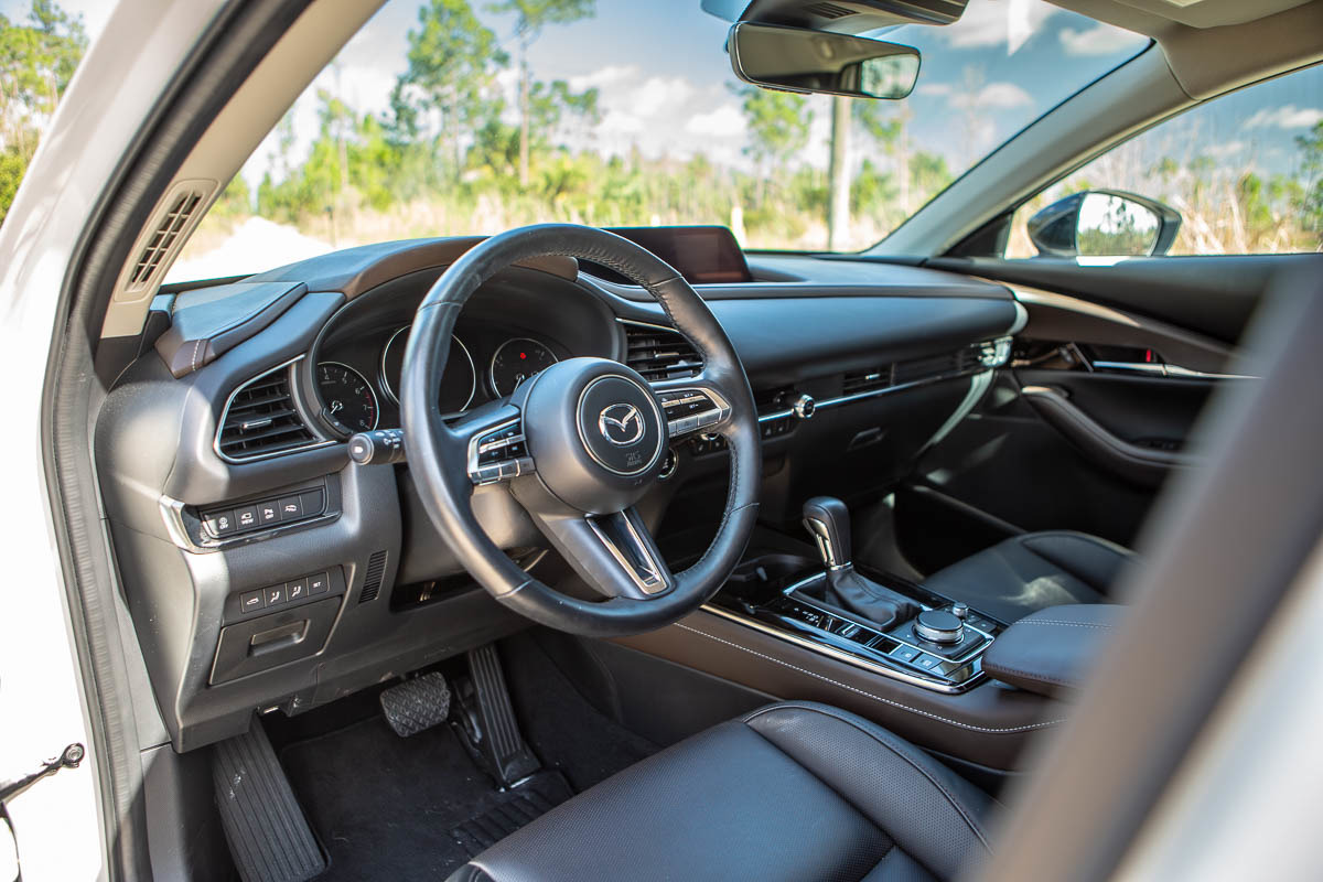 The 2023 Mazda CX-30 interior