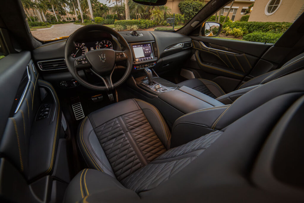 Inside the Maserati Levante