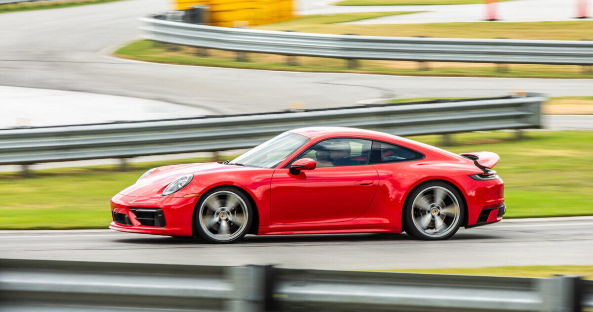 The Porsche Drive Experience at the Atlanta PEC offers a range of Porsches to drive, from the Cayenne to the 911 GT3 RS.