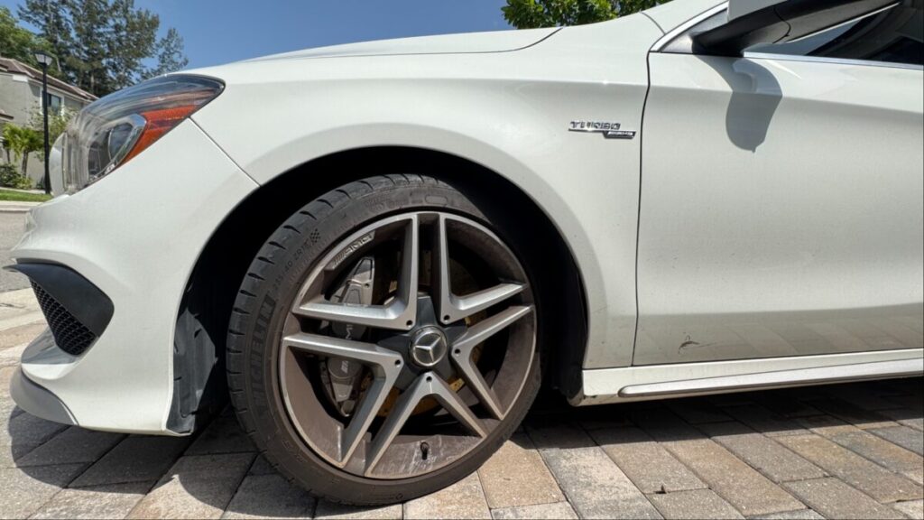 2014 Mercedes-Benz CLA45 AMG before