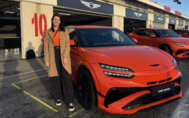 Learning more about the Genesis GV60 Magma