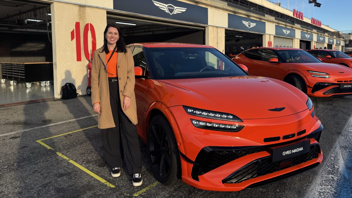 Learning more about the Genesis GV60 Magma