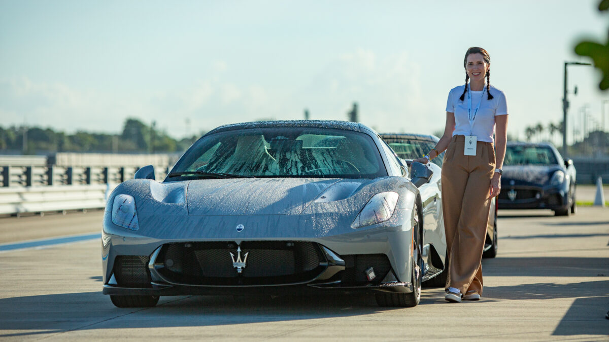 Maserati track day at The Concours Club