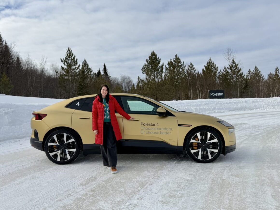 Polestar 4 Winter Drive
