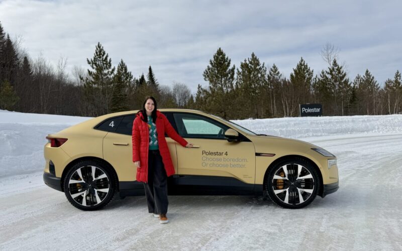 Polestar 4 Winter Drive