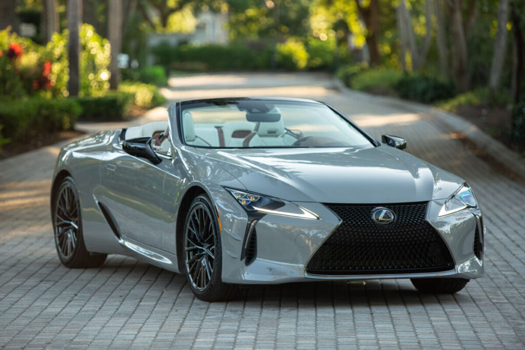 2026 Lexus LC 500 Inspiration Series front 3/4 view