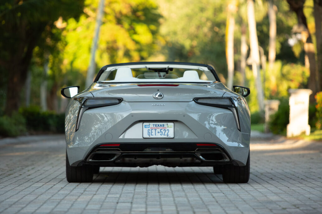 2026 Lexus LC 500 Inspiration Series back end
