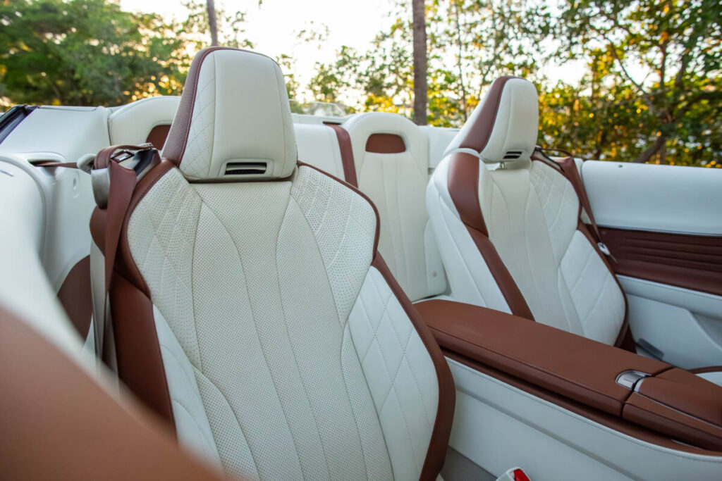 2026 Lexus LC 500 Inspiration Series front seats