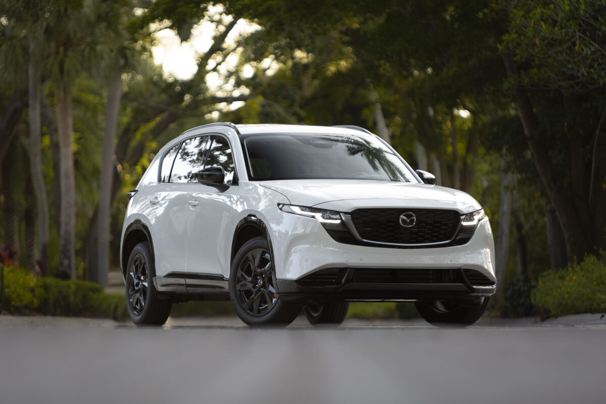 2026 Mazda CX-5 S Premium Plus front 3/4 view