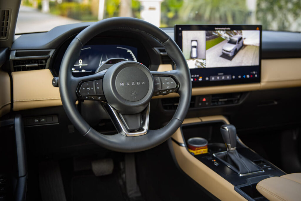 2026 Mazda CX-5 S Premium Plus steering wheel
