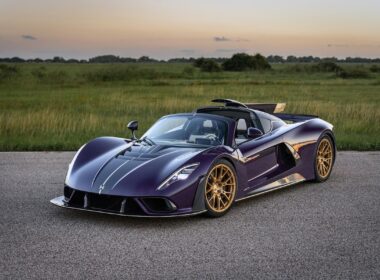 Hennessey Venom F5-M front 3/4 view