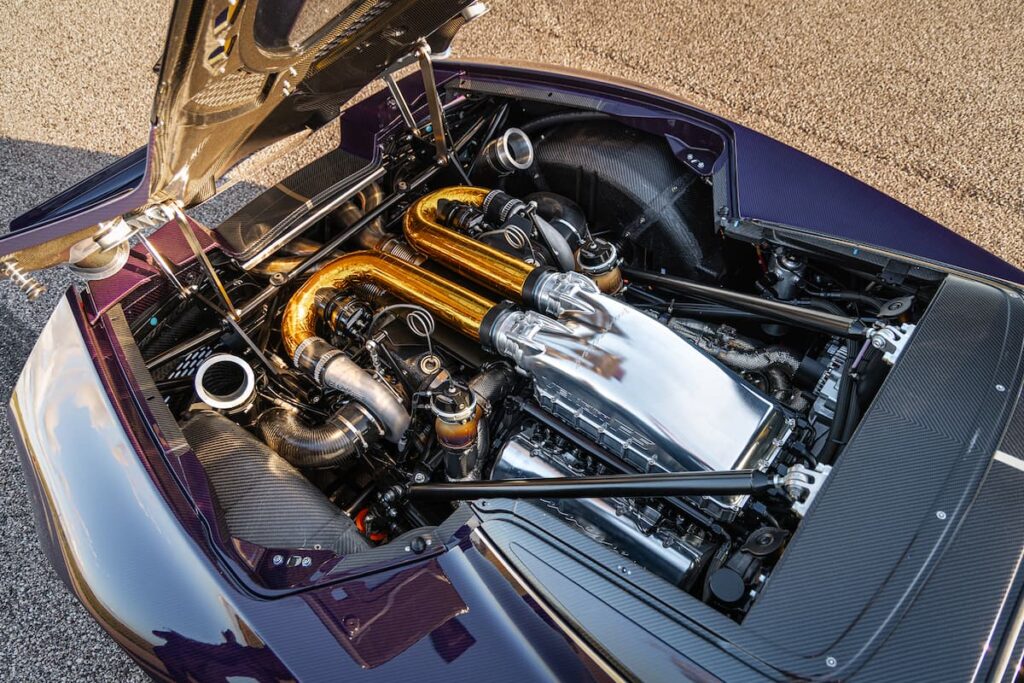 Hennessey Venom F5-M engine details