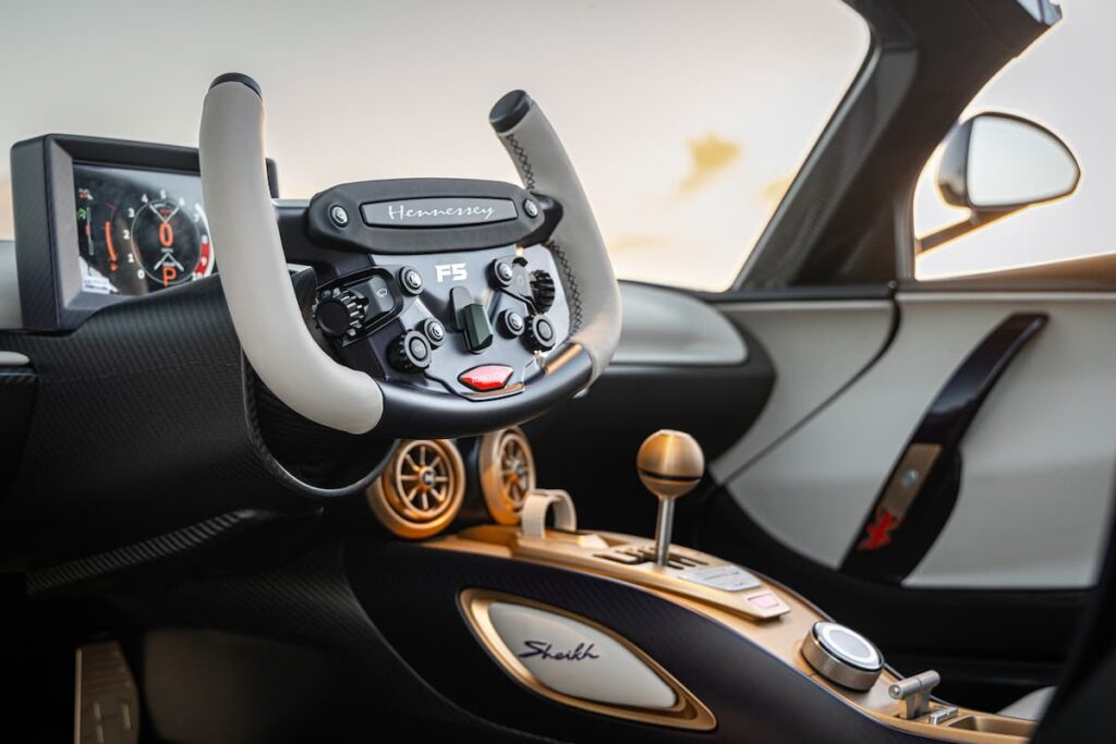 Hennessey Venom F5-M steering wheel