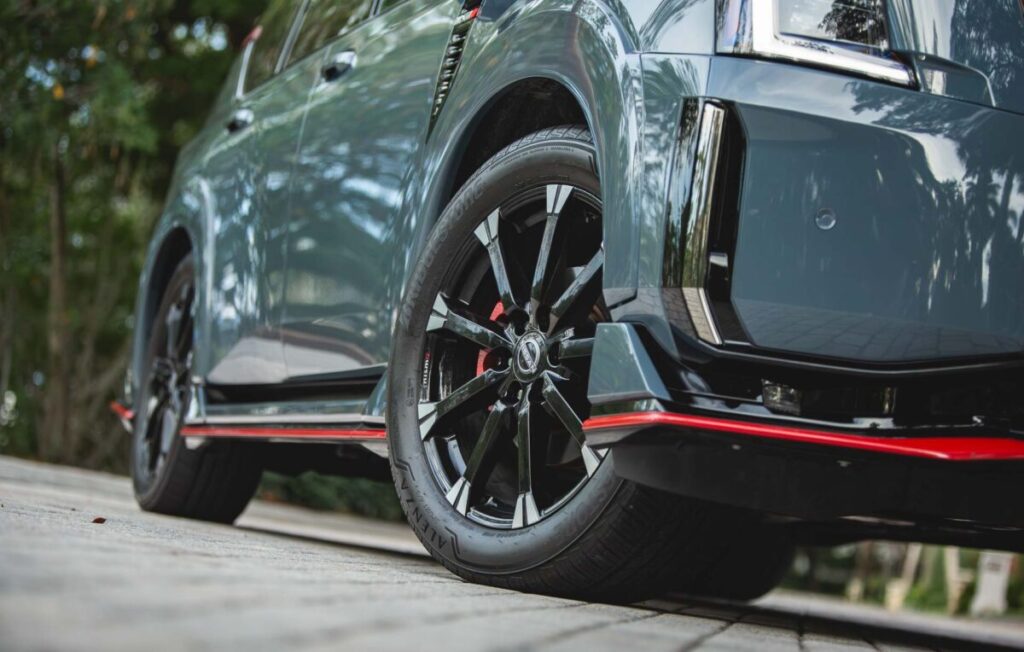 2026 Nissan Armada Nismo wheels and front fascia