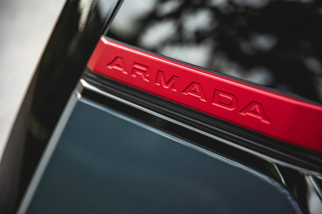 2026 Nissan Armada Nismo badge