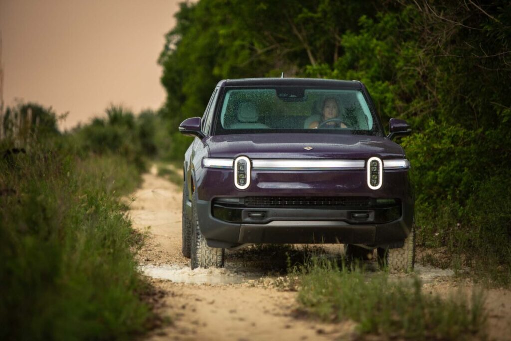 2026 Rivian R1T on the trails