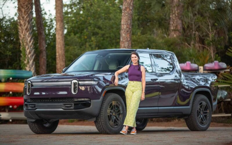 Amanda with the 2026 Rivian R1T