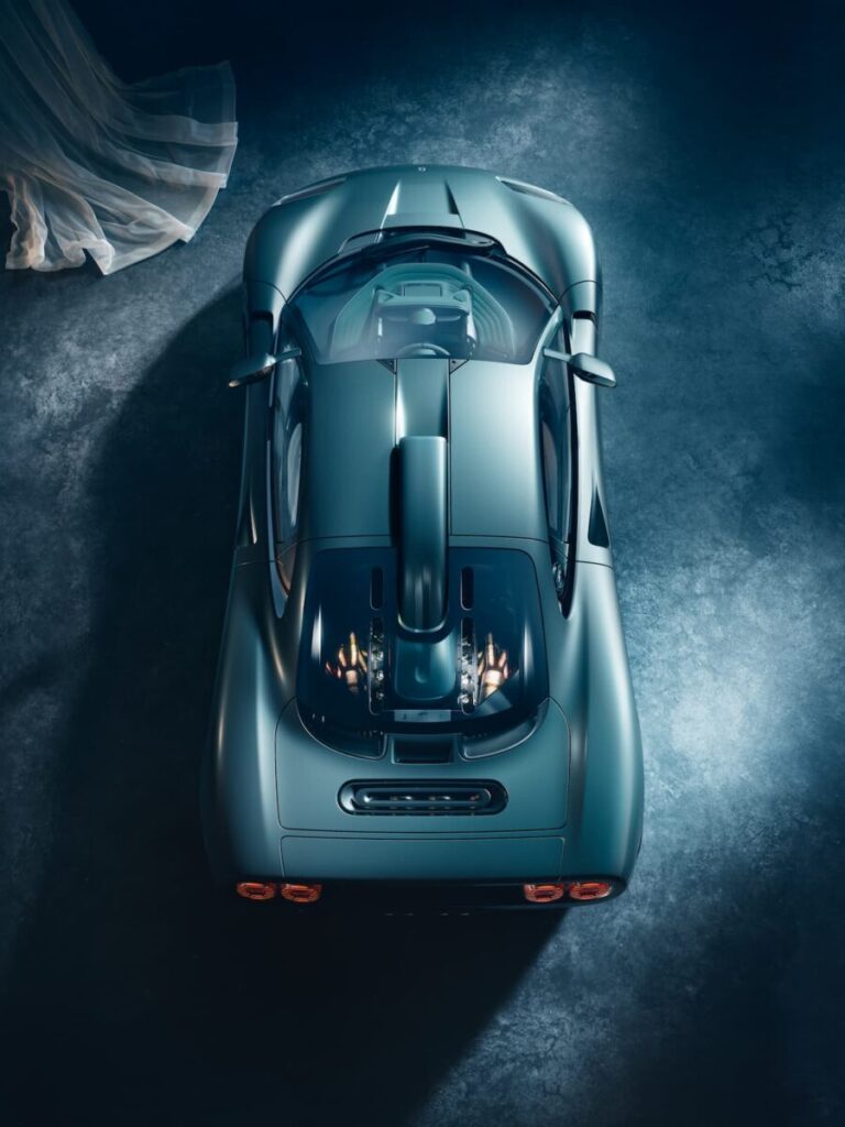 Gordon Murray Special Vehicles S1 from above