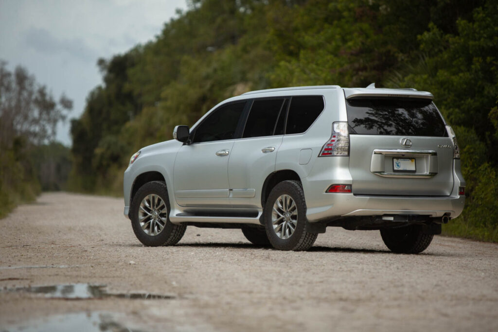Bridgestone Dueler A/T Ascent tires on the GX 460
