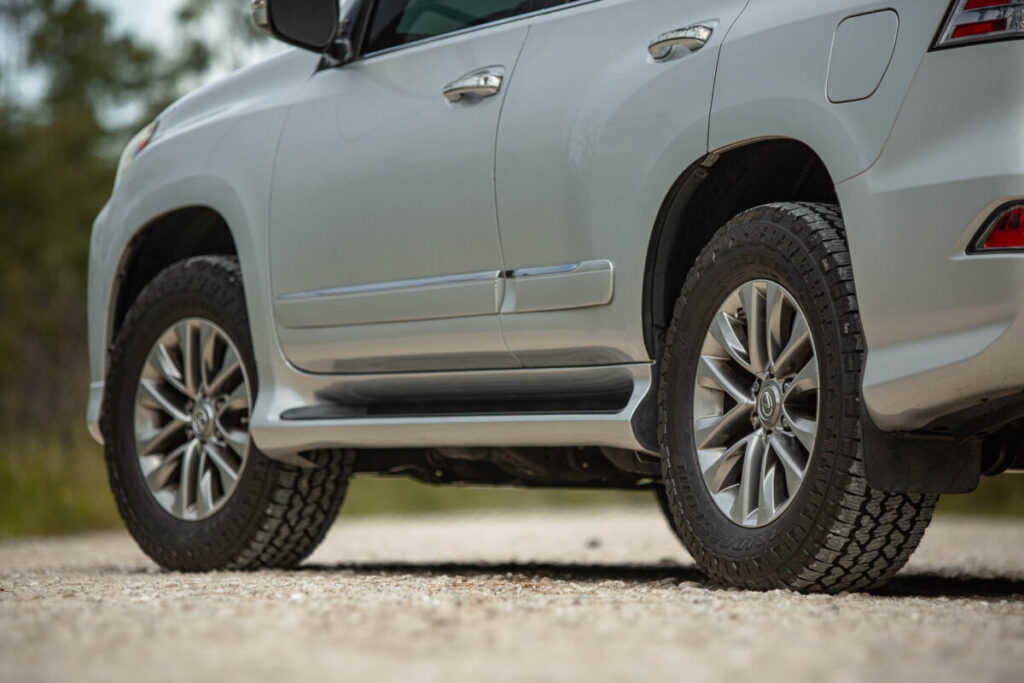 Bridgestone Dueler A/T Ascent tires on the GX 460